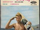 EP 45t VOGUE EPL 7878 JOHNNY HALLYDAY 2eme version chante les filles écrit petit