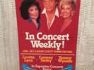 Loretta Lynn, Conway Twitty And Tammy Wynette Poster 7 X 14