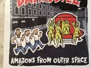 BATMOBILE AMAZONS FROM OUTER SPACE  LP VINYL ORIGINAL  PSYCHOBILLY NR MINT