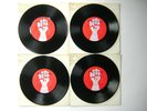Jimi Hendrix Live at the L.A. Forum 4 x EP Early Bootleg Vinyl Bread and Circus