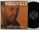 BEN WEBSTER QUINTET Soulville VERVE MGV-8274 LP mono *
