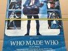 AC/DC WHO MADE WHO MASSIVE OZ RECORD STORE POSTER FOR LP & TAPE 1986 ALBERT ACDC