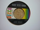 northern soul earl grant hide nor hair decca usa orig 45
