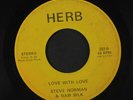 STEVE NORMAN & RAW SILK: Love With Love / Merry Christmas Everybody 45 (sl lbl