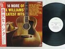 HANK WILLIAMS 14 MORE OF HITS MGM YS-5112 Japan OBI PROMO FLIPBACK COVER LP