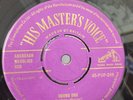 HOUND DOG  - ELVIS PRESLEY HMV 45 POP 249 GOLD LABEL RARE 
