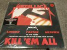 Metallica Kill 'Em All Red 2x LP Colored Vinyl Record /1000 45 RPM 180g 2010