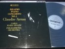 ARRAU / GIUILINI - BRAHMS PIANO CONCERTO NO. 1 LP COLUMBIA SAX 2387 UK B/S ED1