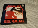 METALLICA. KILL EM ALL 2LP.LIMITED EDITION GATE FOLD. 1987 RE ISSUE. MFN 7 DM.