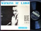 DOUG WATKINS Watkins At Large LP TRANSITION TRLP-20 MONO Hank Mobley Donald Byrd