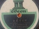 jewish yiddish 78-RPM- s. schlosberg - damen / cheischek - odeon germany 1920's