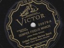 United States Marine Band – 78 rpm Victor 20979: Semper Fidelis March/Second CT