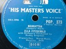 78 rpm- ELLA FITZGERALD - Manhattan-  Ev’ry Time We say goodbye-HMV POP 373
