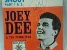 Joey Dee And The Starliters SHOUT (GREAT R&R AUTOGRAPHED 45/PS) PLAYS VG+