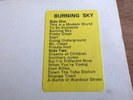 The Jam, Weller, Burning Sky, White Vinyl, White label VERY RARE LP  NM/NM