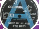 GORDON PARSONS Rare PROMO 45 Where The River Flows  RARE COLUMBIA 7 Slim Dusty