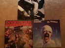 Scorpions 3 lp Blackout, world wide live, love at first sting