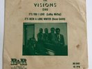 THE VISIONS - W / RARE PICTURE SLEEVE - IT'S YOU I LOVE - R&R LABEL
