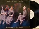 BLACK SABBATH Heaven And Hell 1980 1st Press Vinyl VG+ Album LP Warner BSK3372