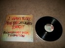 RICHARD LINDA THOMPSON I want to see the bright lights TONIGHT LP - NM VINYL