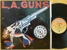 LA GUNS COCKED & LOADED LP 1ST PRESS EU 1989 Vertigo EX w INNER