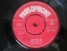 THE BEATLES..LOVE ME DO/PS I LOVE YOU.RED PARLOPHONE 45-R4949.WOL VG- PLAYS WELL