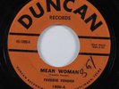 Rockabilly 45 FREDDIE FENDER Mean Woman DUNCAN HEAR