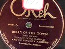 Okeh 40444 Fiddlin' John Carson BULLY OF TOWN  78 rpm Country 1924 V++