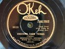 Okeh 8810 Mississippi Sheiks w Bo Carter CRACKIN THEM THINGS  1930 78 rpm V+