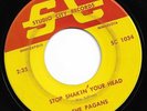 THE PAGANS Baba Yaga/Stop Shakin' Your Head 1965 STUDIO CITY MN Garage 45