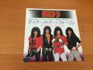 7 INCH SINGLE KISS TEARS ARE FALLING JAPAN PROMO