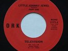 Post punk TELEVISION Little Johnny Jewel Parts 1 & 2 EX ORK Original '75 45 KBD