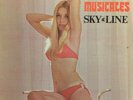 Skyline vtg Electronics blonde cheesecake sexy cover lp Santana Sly Family Stone