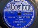 BLUES ROBERT JOHNSON Vocalion 03475 Dust My Broom (Elmore& Clapton)/ E+