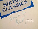 RADIO SHOW: 60s CLASSICS VOL 10 7/28/90 VAN MORRISON, PROCOL HARUM, JIMI HENDRIX