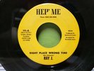 Ray J Funk Soul 45 Record Right Place Wrong Time VG+ Hep' Me New Orleans Dr John