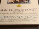 Mahler- 10 Symphonien/ Sibelius-7 Symphonien 20 LP Box Kubelik/ Karajan 10