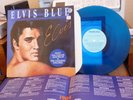 ELVIS PRESLEY: Elvis Blue LP (Australia, blue vinyl, w/ poster) MINT -