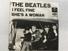 THE BEATLES-I FEEL FINE/SHE'S A WOMAN-DENMARK-VINYL 6.0,SLEEVE 3.5