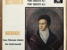 SXL 2178 Beethoven Piano Concertos Nos 1 & 2 / Backhaus / Schmidt-Isserstedt W/B