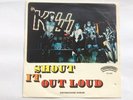 7” vinyl KISS - Shout it out loud/Nothin’ to lose - Italy issue