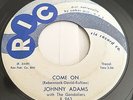 Johnny Adams: Come On / Nowhere to Go 45 R&B Popcorn Vinyl Record VG+