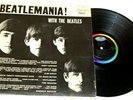 THE BEATLES Beatlemania With The Beatles ORIGINAL CANADA 1963 LP Doodles on back