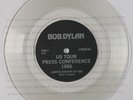 BOB DYLAN: Us Tour Press Conference 1986 45 (UK, clear vinyl) rare Rock & Pop