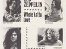 LED ZEPPELIN Whole Lotta Love RARE UNIQUE Sweden 45 swedish LIVING LOVING MAID