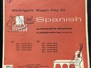 1953 Madrigal's Magic Key To Spanish 1 & 2 VG+ 2 LP w/Book RARE Andy Warhol Art
