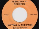 BOBBY McCLURE & OLIVER SAIN Sitting In The Park RARE modern sweet soul 45 HEAR