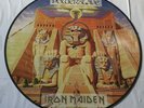 IRON MAIDEN  POWERSLAVE  1984  PROMO COPY  LIMITED EDITION  PICTURE DISC   EMI