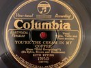 COLUMBIA 1707-D Ruth Etting 78rpm You're the Cream in My Coffee TESTED