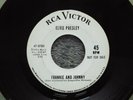 RARE-RCA VICTOR 47-8780-ELVIS PRESLEY-FRANKIE AND JOHNNY-PROMO-45-NICE VINYL